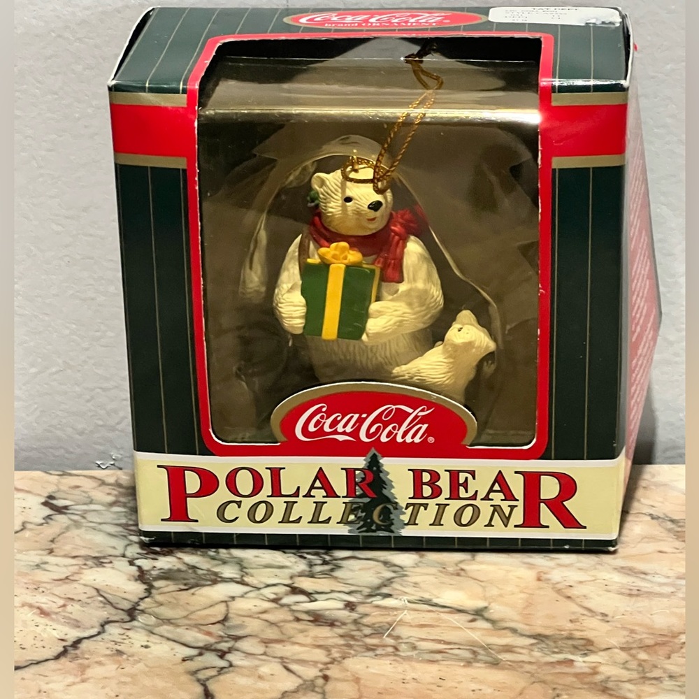 Coca-Cola Polar Bear  Trim-A-Tree Christmas Ornament